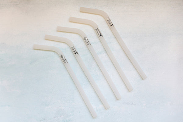 Silicon Straws - 5 pack