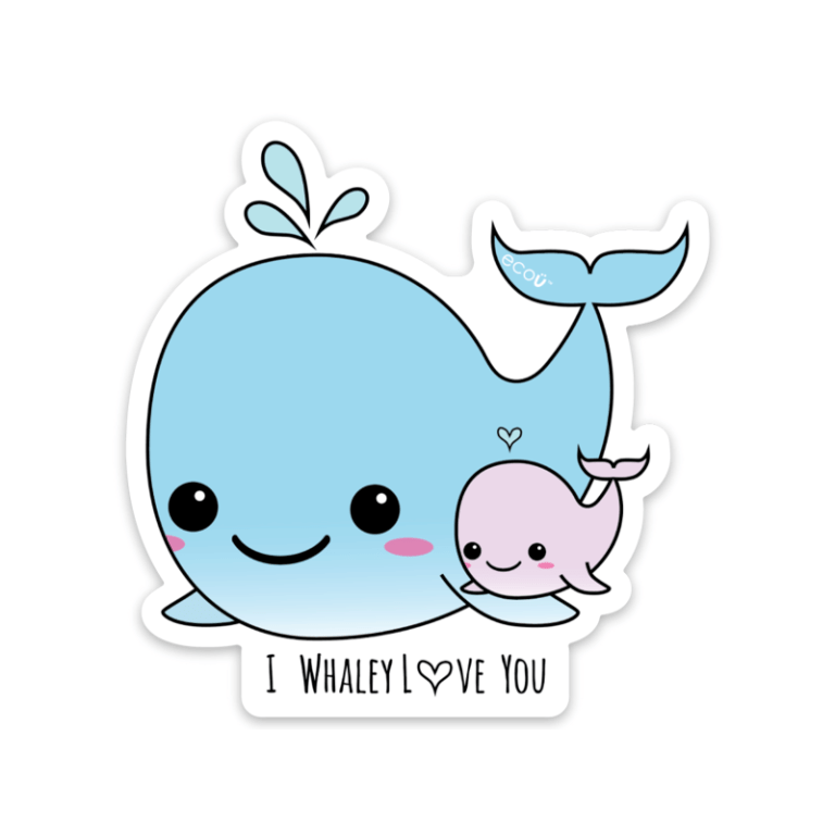 'I Whaley L❤︎ve You' Sticker